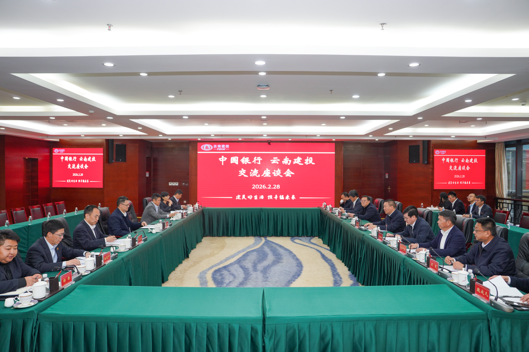 集團與中國銀行云南省分行交流座談