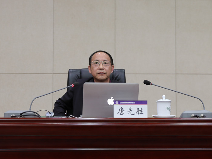 唐先勝到集團宣講黨的十九屆四中全會精神