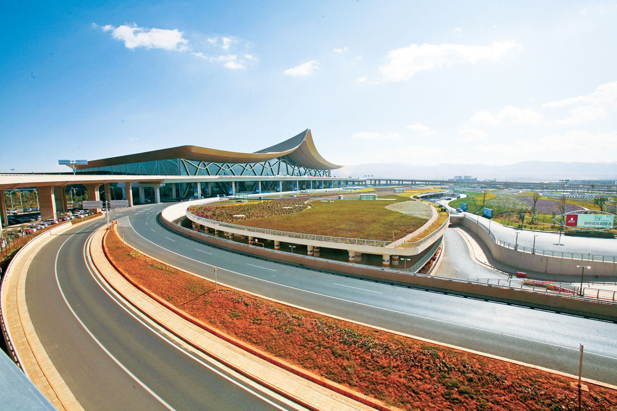 昆明新機(jī)場(chǎng)航站區(qū)工程