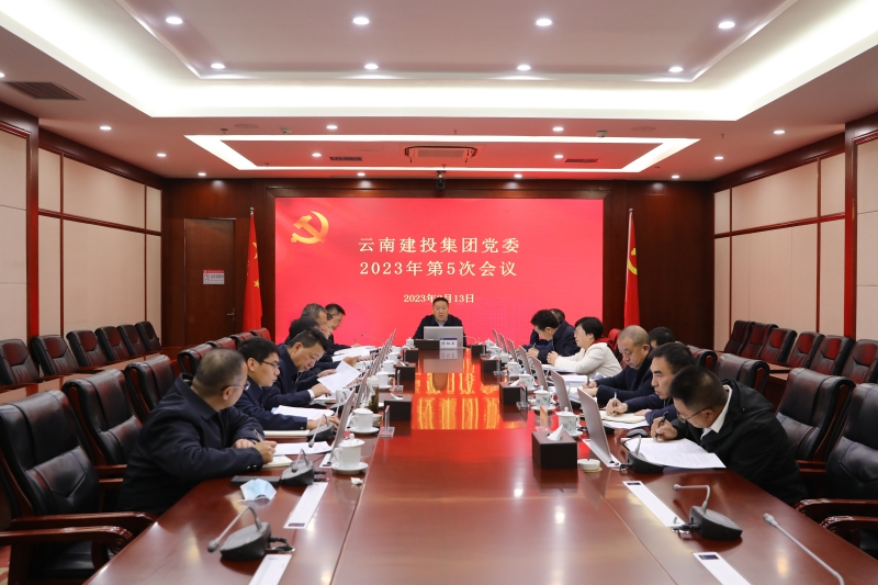 集團黨委會傳達學習中央、省委有關會議精神 研究部署相關工作