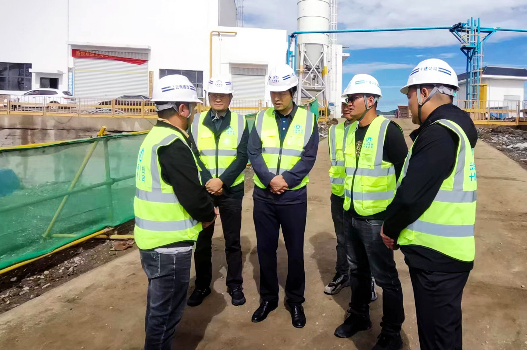 大興調查研究 | 張鵬調研十公司昭陽片區在建重點項目