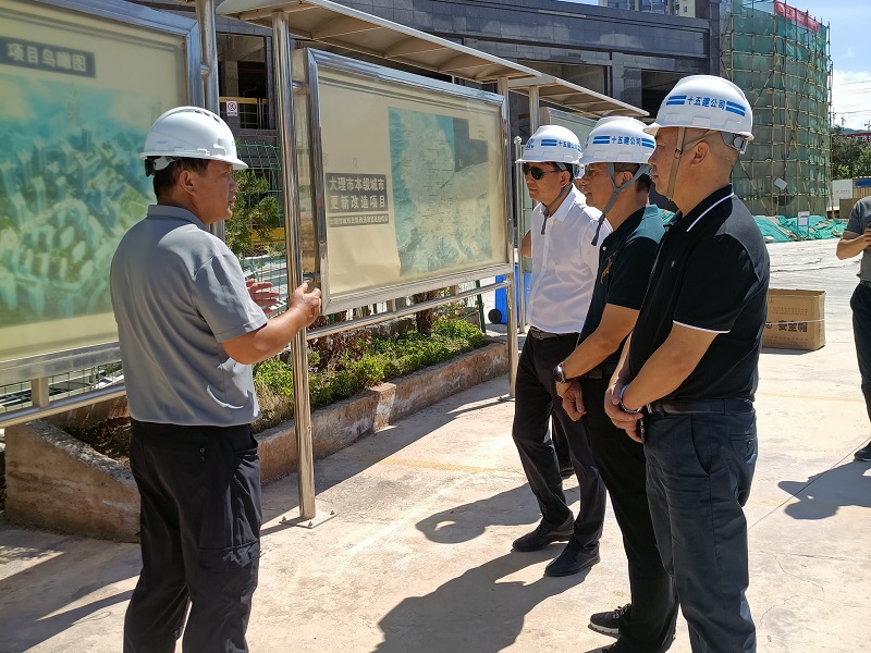 省發(fā)改委一級(jí)巡視員崔崗調(diào)研集團(tuán)大理市重點(diǎn)項(xiàng)目