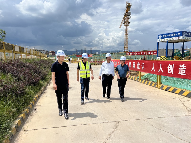 玉溪市委書記王力調研玉溪市第三人民醫院遷建項目