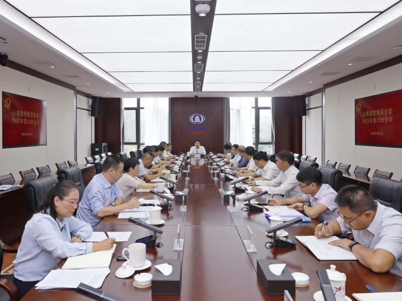 集團黨委會傳達學習貫徹習近平總書記關于防汛救災的重要指示精神 安排部署相關工作