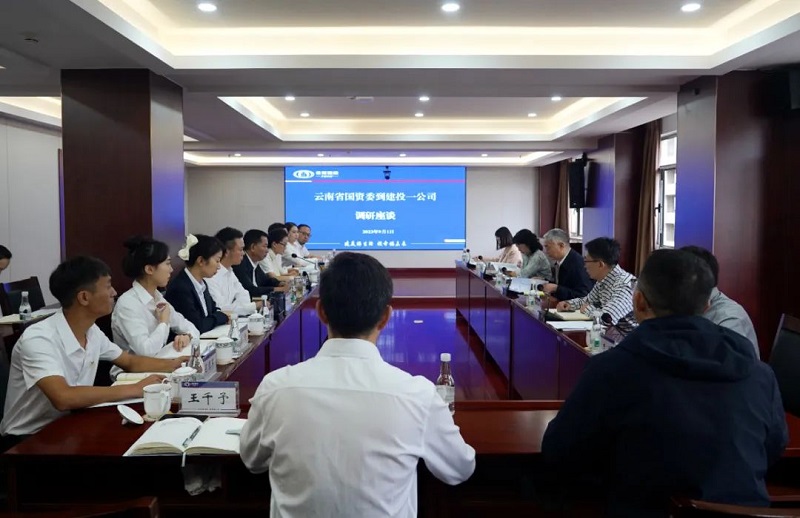 省國資委副主任洪國正調研一公司