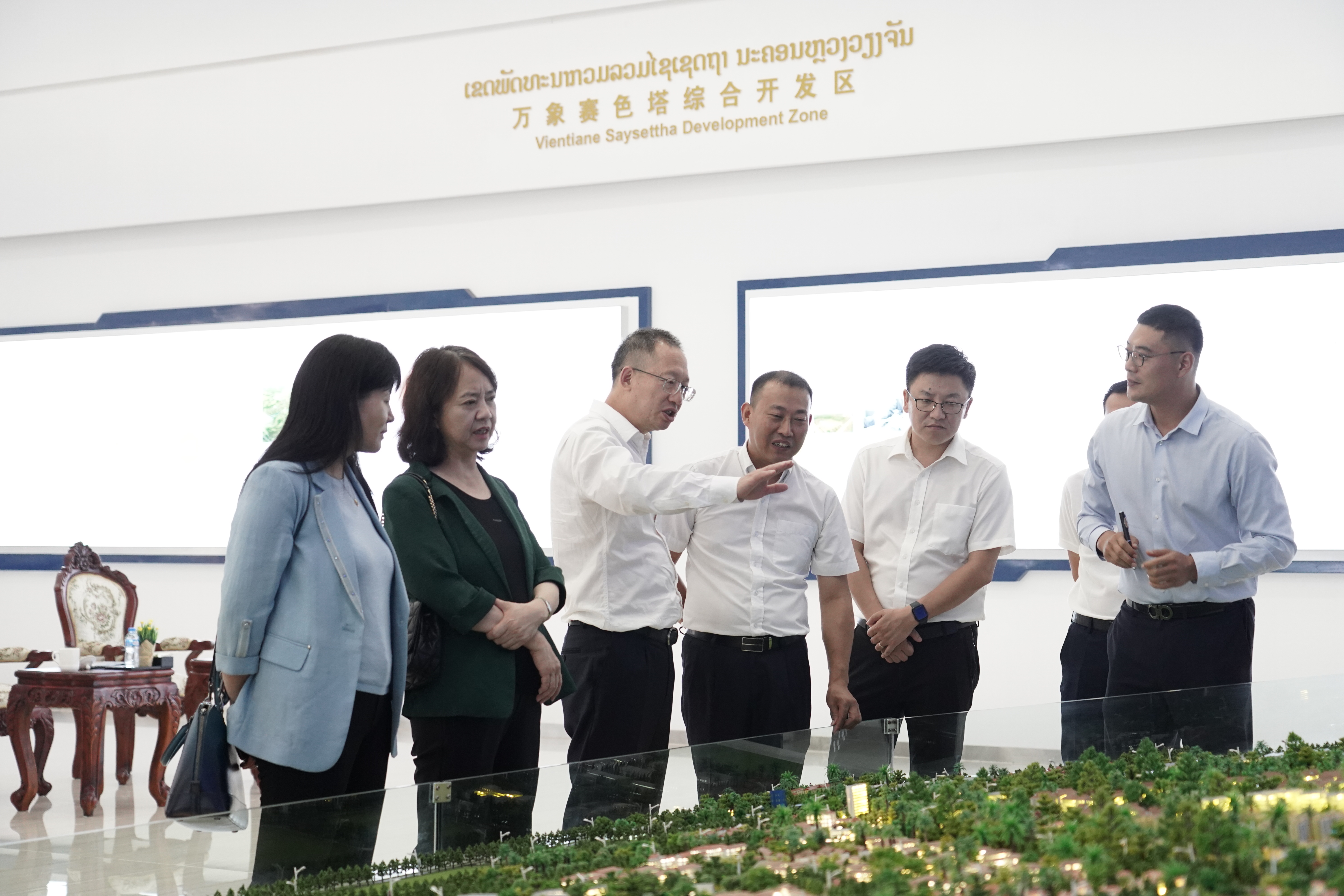 昆明市副市長戴惠明調研賽色塔綜合開發區