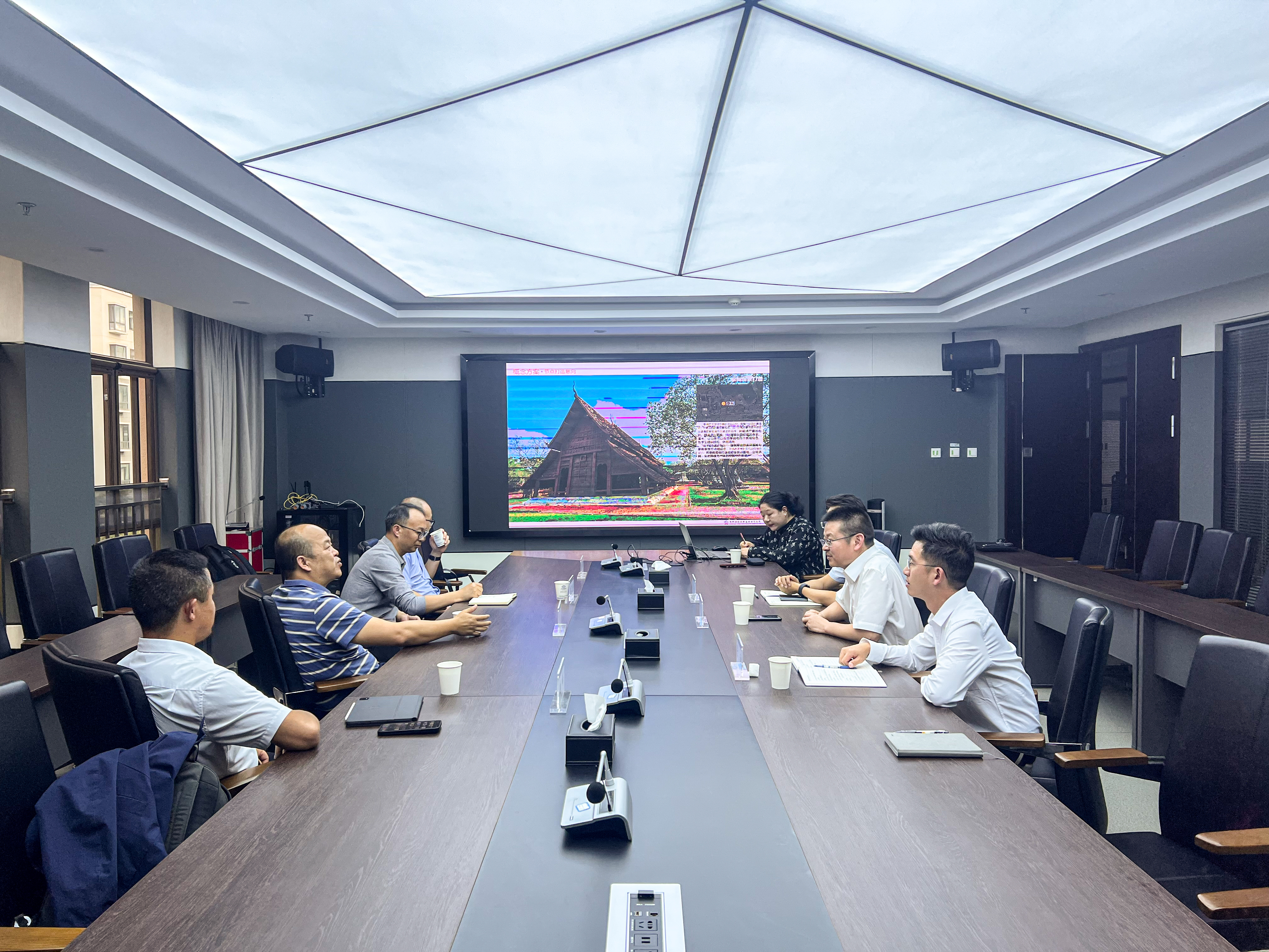 綠美公司與普洱學院交流座談