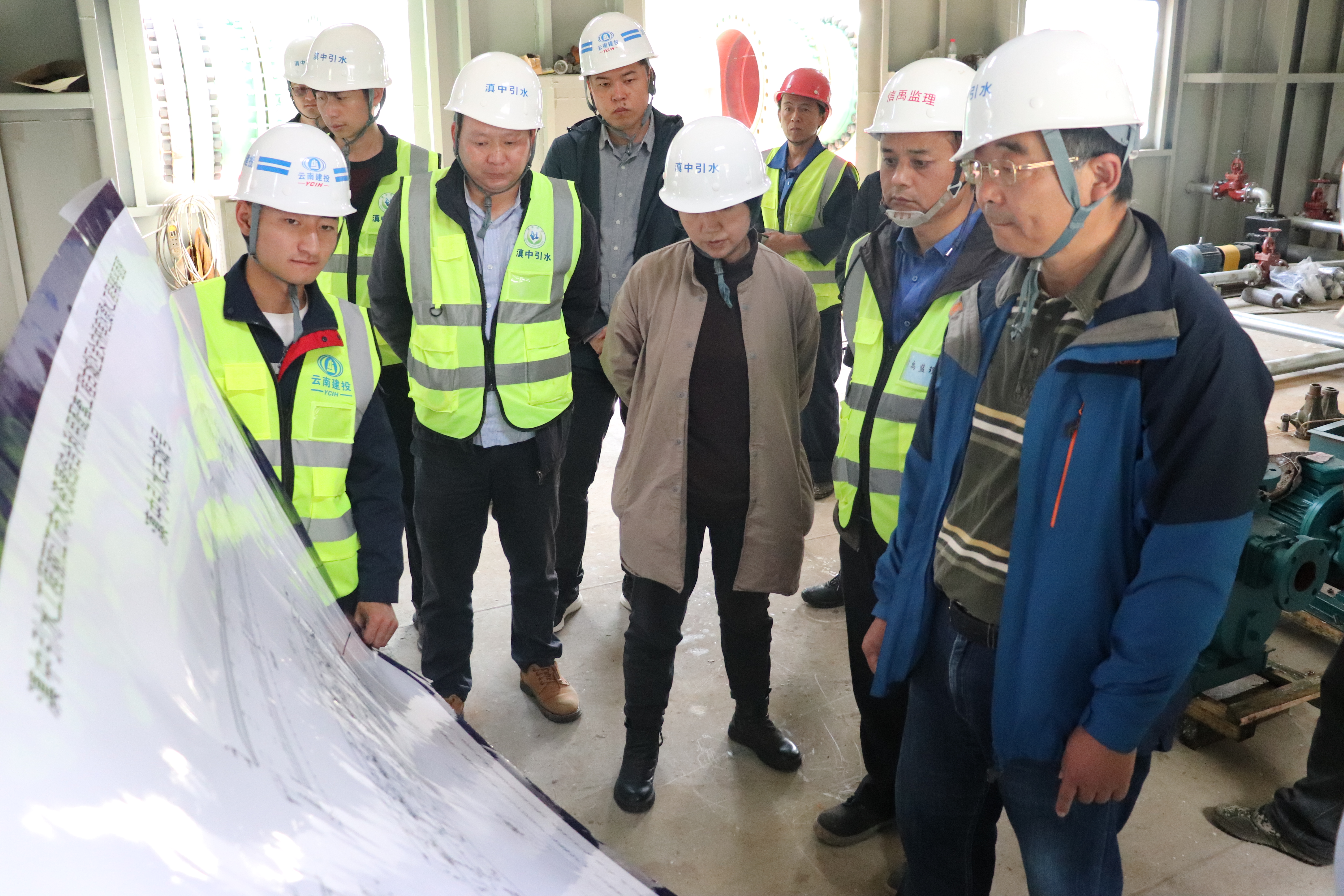 省滇中引水工程建管局黨組成員、副局長(zhǎng)兼總會(huì)計(jì)師蘇黎調(diào)研滇中引水麗江水資源綜合利用配套工程