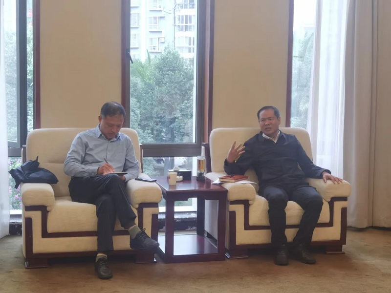 王永強赴怒江州交流座談