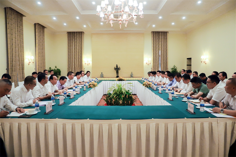 陳祖軍拜會柬埔寨副首相孫占托 調(diào)研暹粒吳哥國際機(jī)場、中柬文化創(chuàng)意園