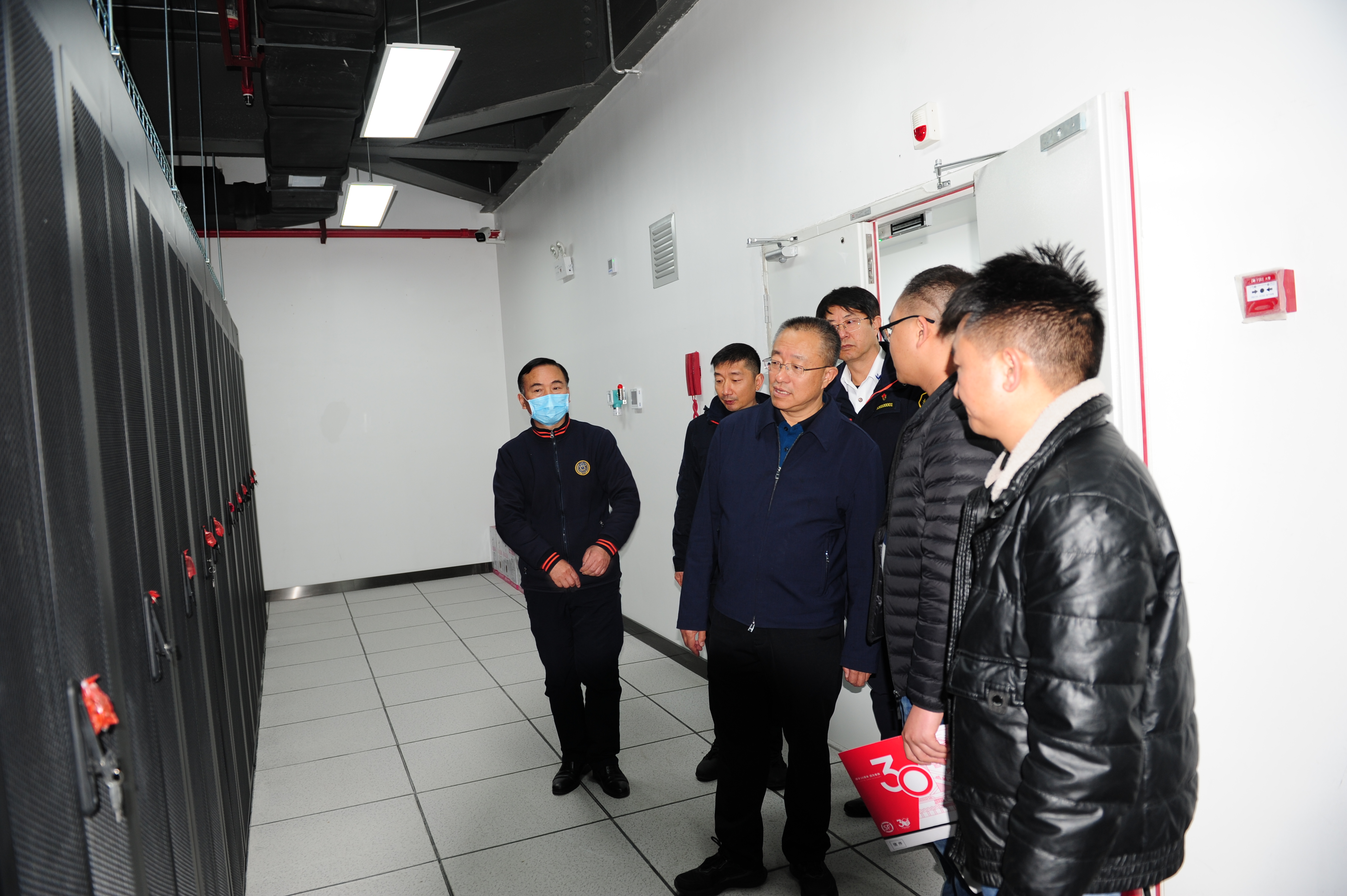 省衛健委黨組書記、主任姜旭調研省醫療衛生應急備災救災中心項目