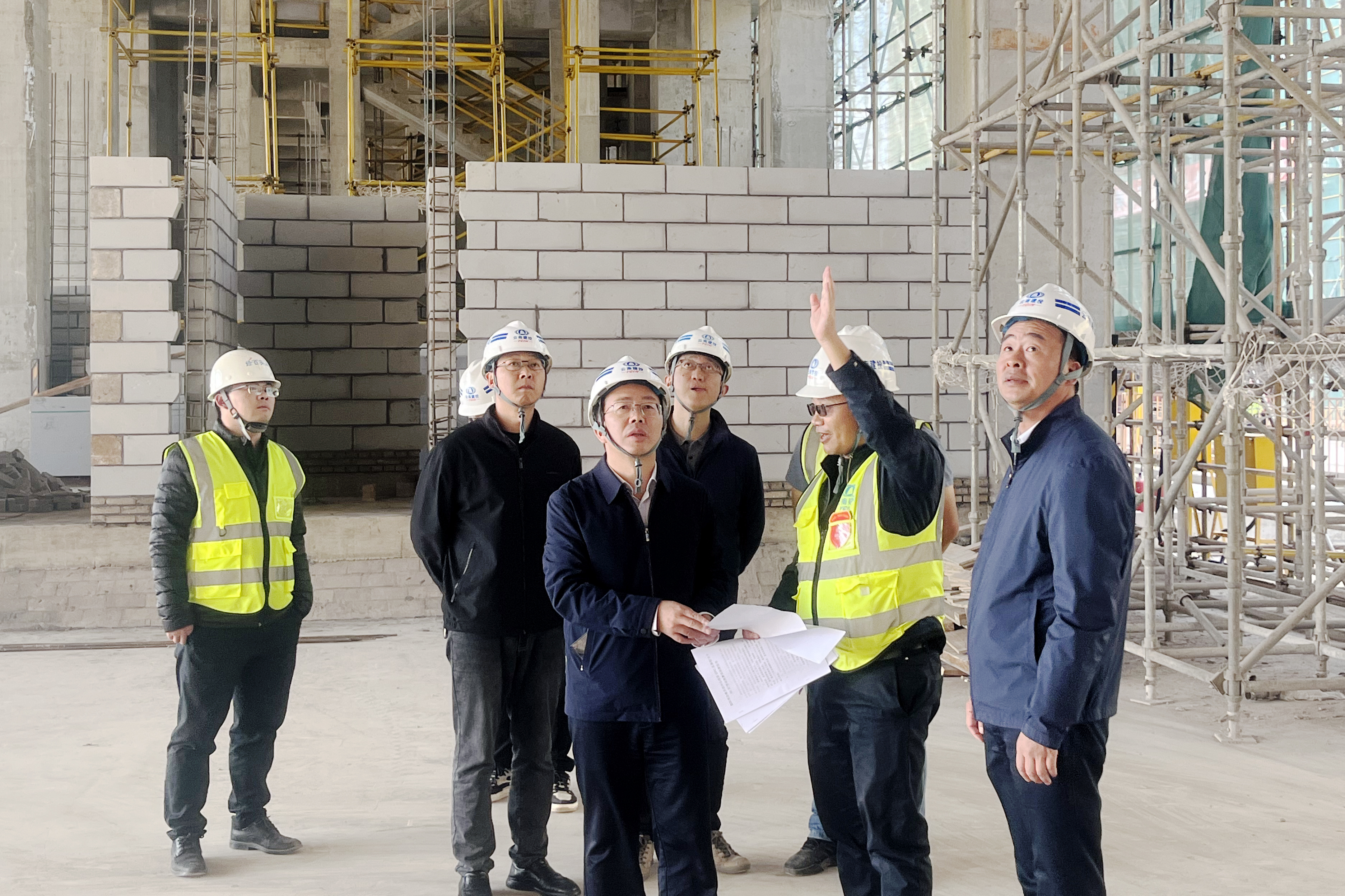 大干50天 | 劉金榮到國際供應鏈示范中心項目調研