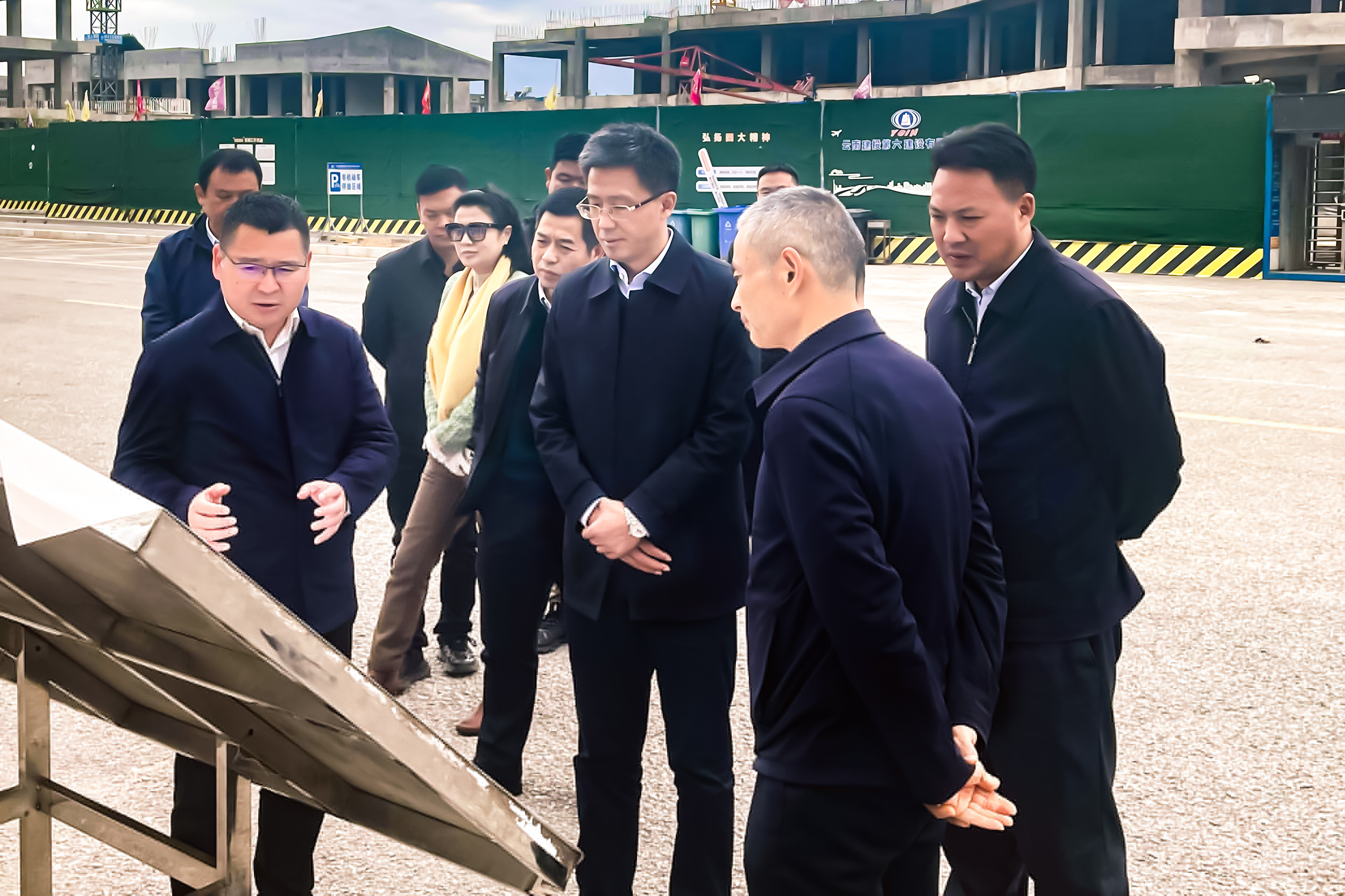 省財政廳黨組書記、廳長王椿元調(diào)研澄江環(huán)湖棚改項目