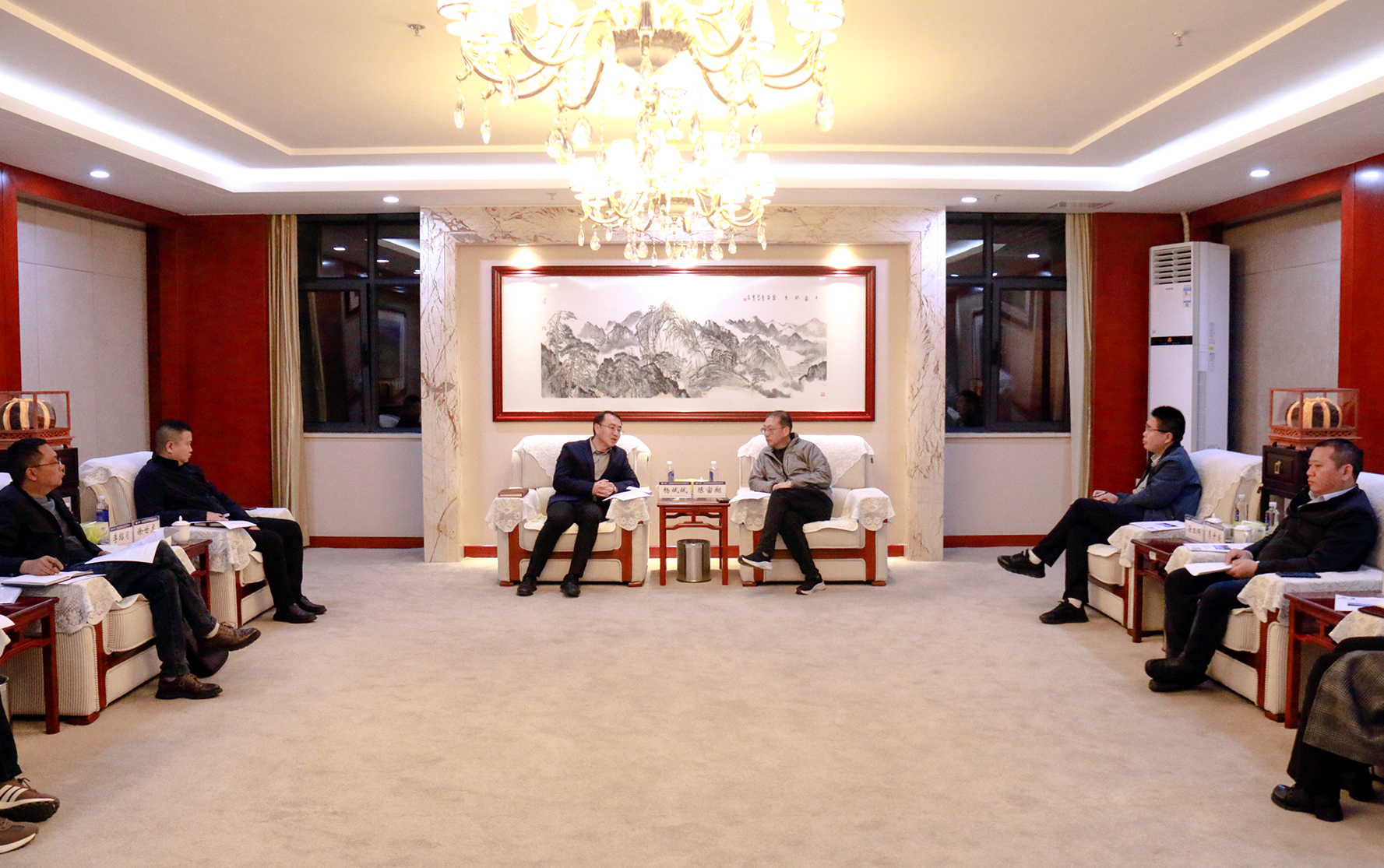 集團與昌寧縣交流座談