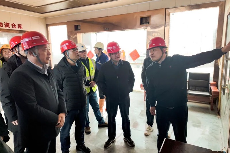 大干50天 | 王永強調研鶴劍蘭高速公路項目