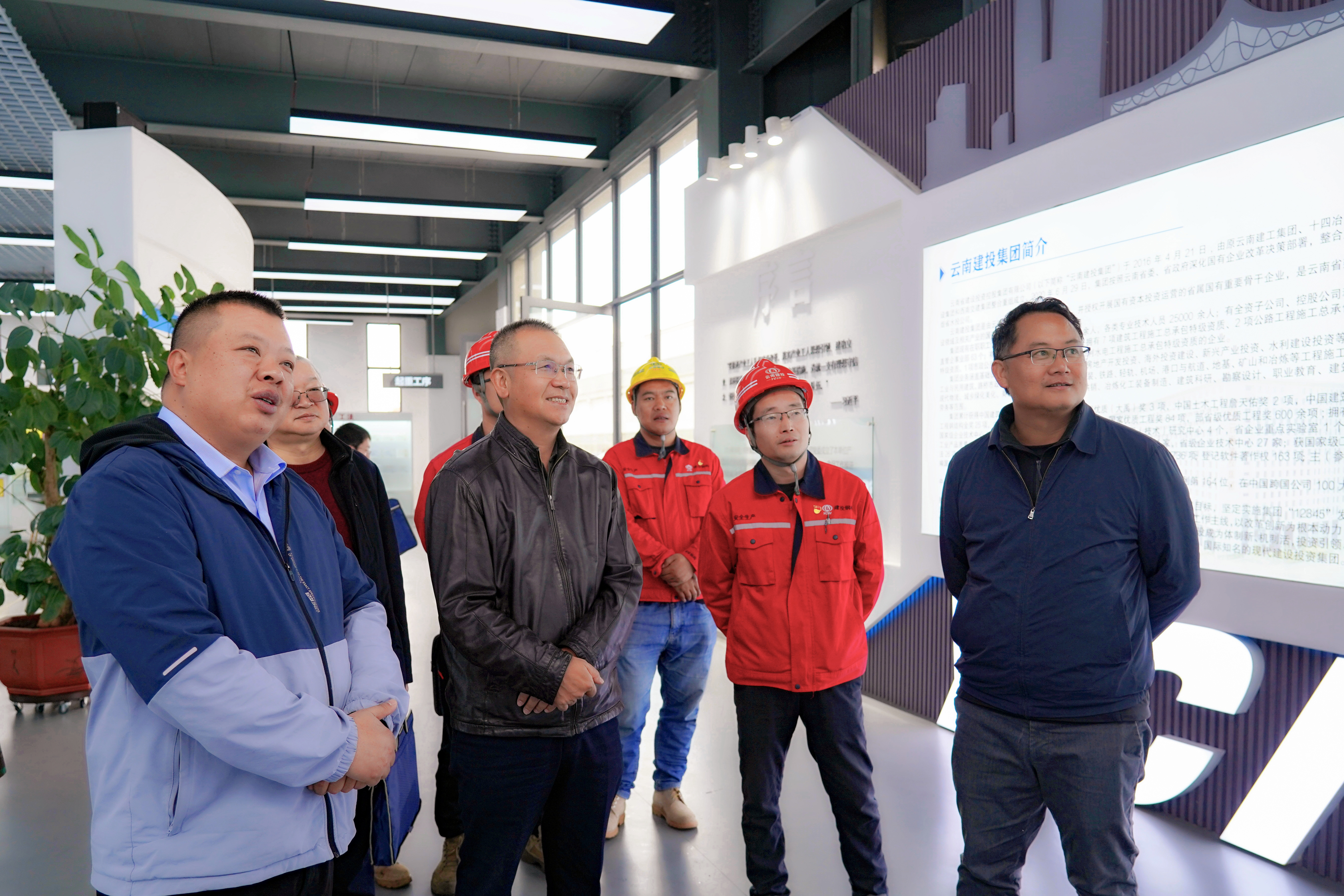 大興調查研究 | 楊國文調研鋼構公司