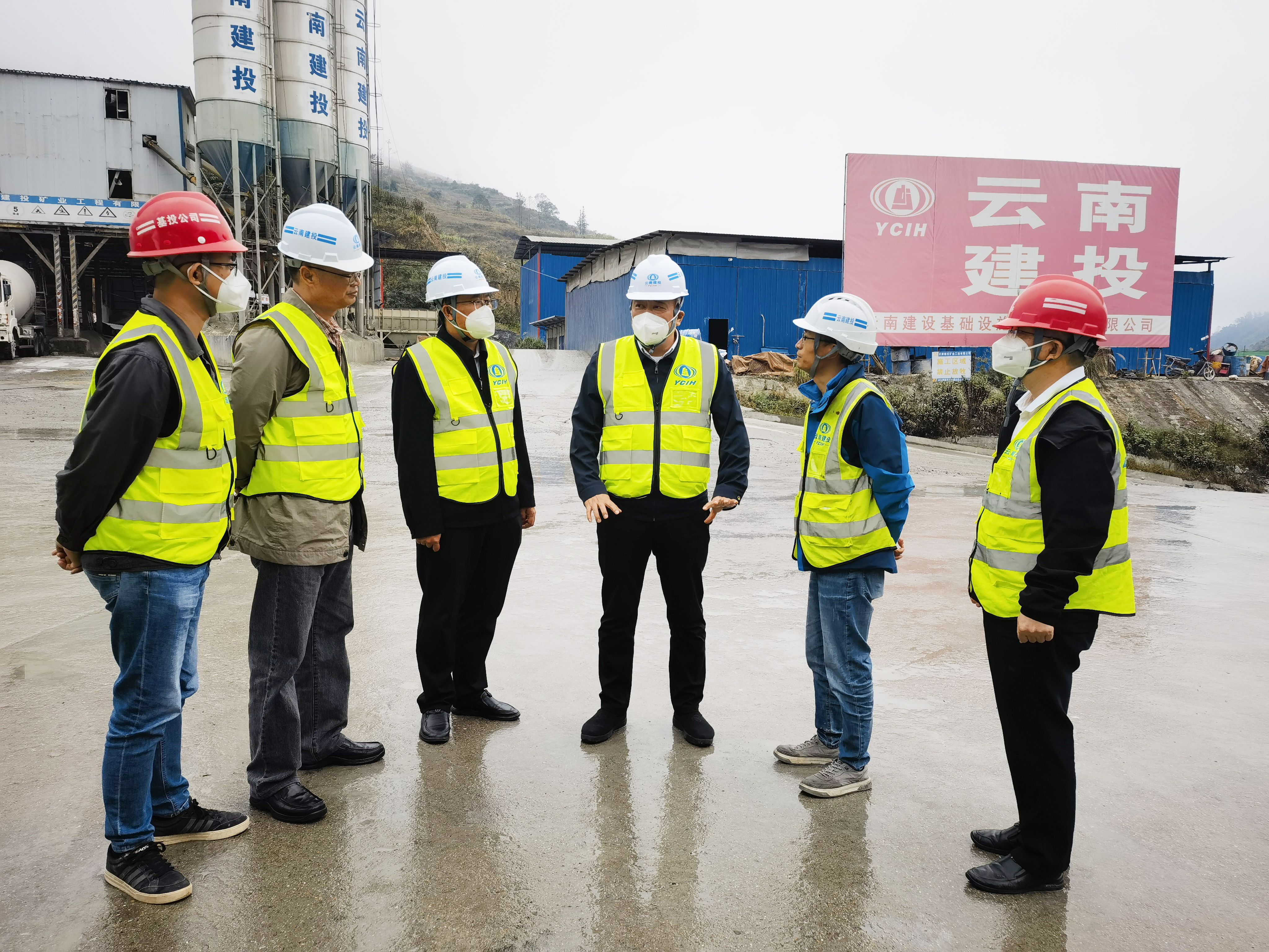 紅河州委常委、常務副州長李國民到元綠高速項目開展安全生產督導督查