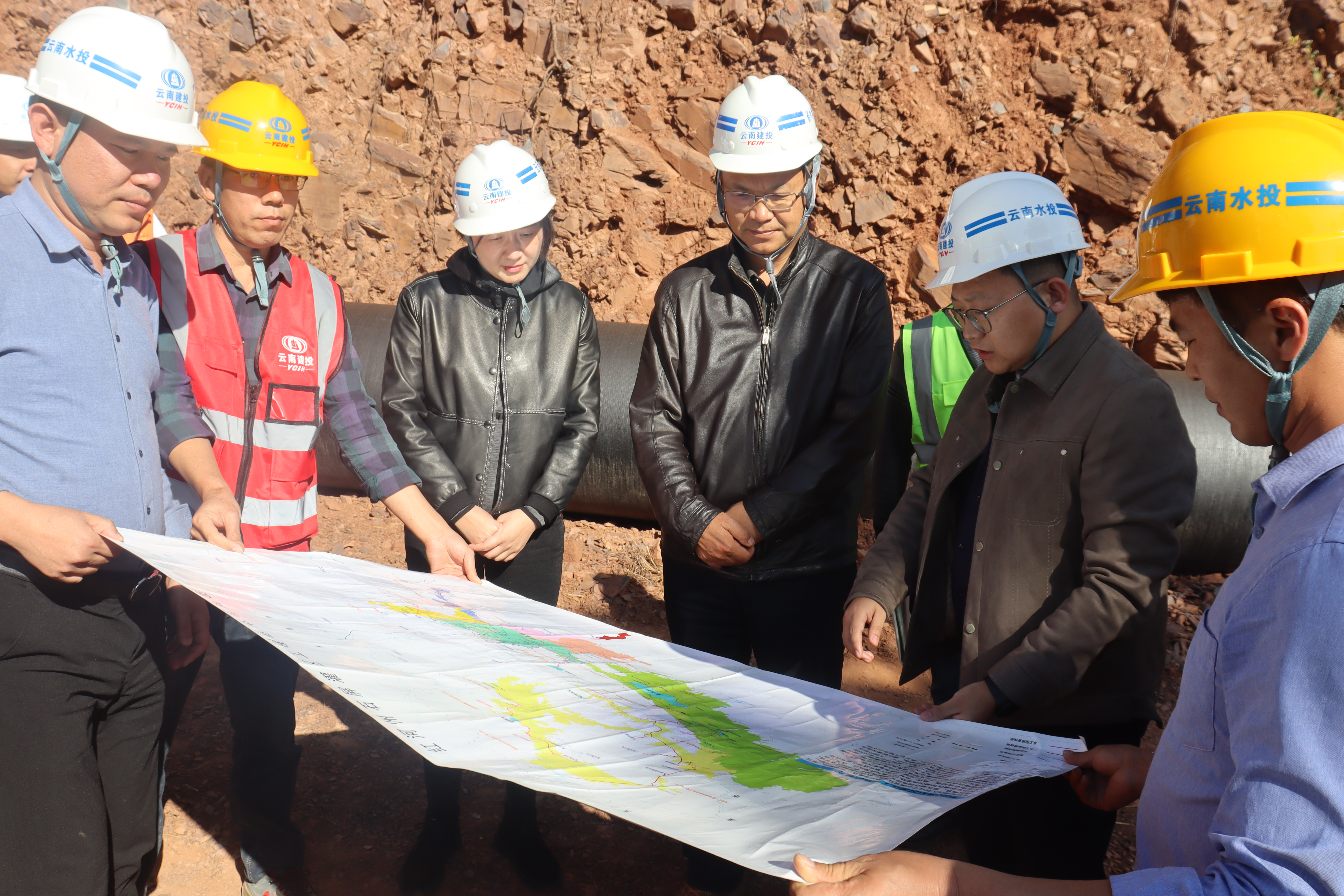 大干50天 | 楊國文調研彌瀘灌區、石屏灌區工程
