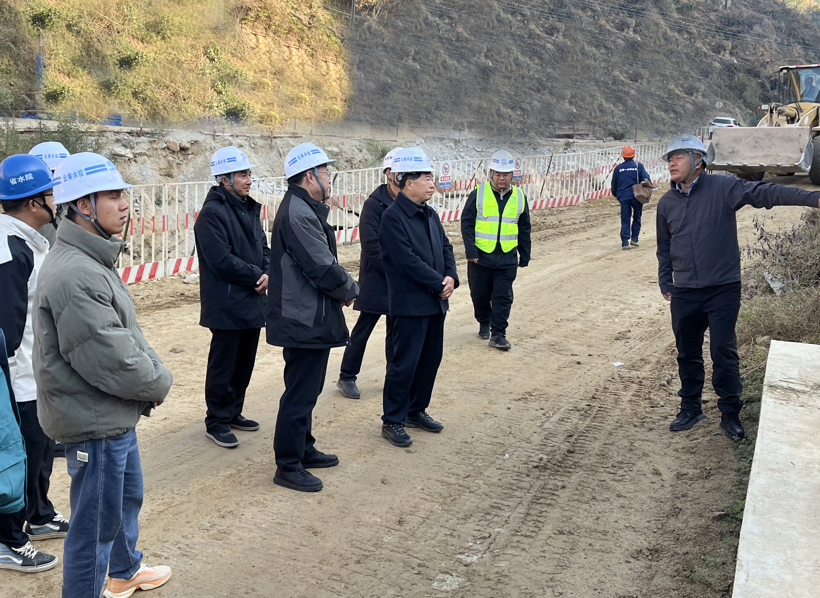 省政府參事劉剛調研保山壩灌區工程