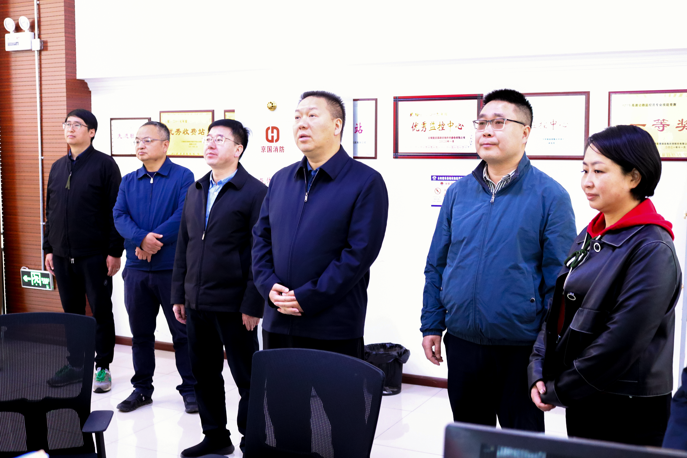 全力保障 安心返程 陳祖軍調(diào)研春節(jié)期間高速公路運(yùn)營管理情況 看望慰問干部職工