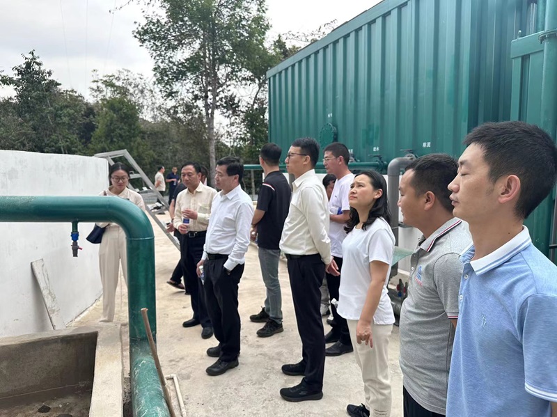 國家開發(fā)銀行調(diào)研景洪市農(nóng)村供水保障項(xiàng)目