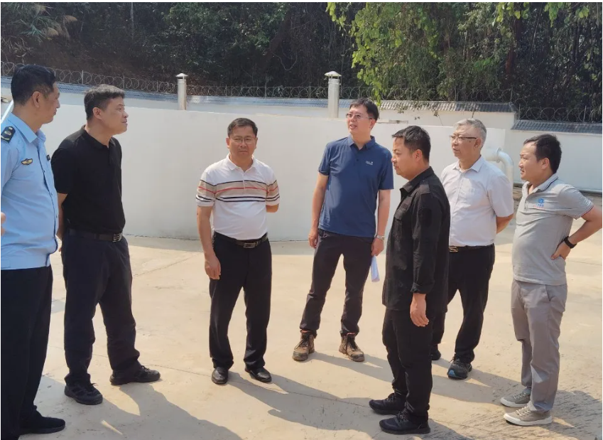 西雙版納州副州長羅紅星調研景洪市農村供水保障項目