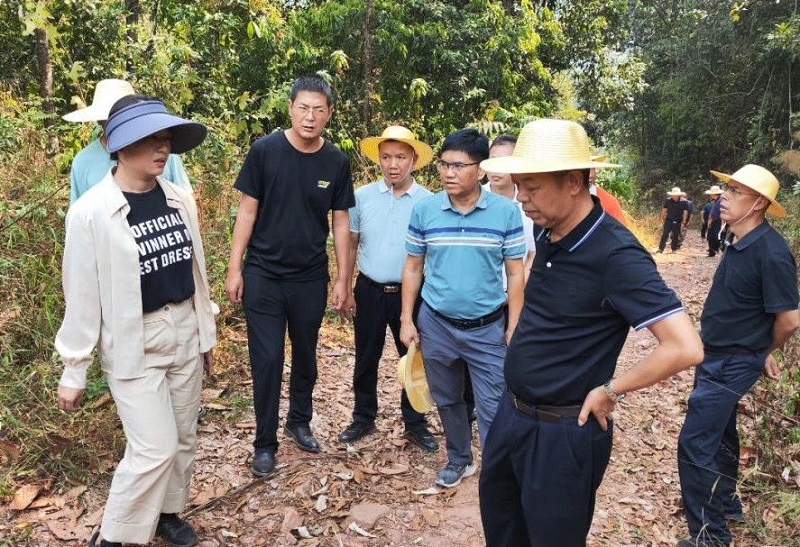 西雙版納州人大常委會副主任張文虎調(diào)研景洪市農(nóng)村供水保障項目