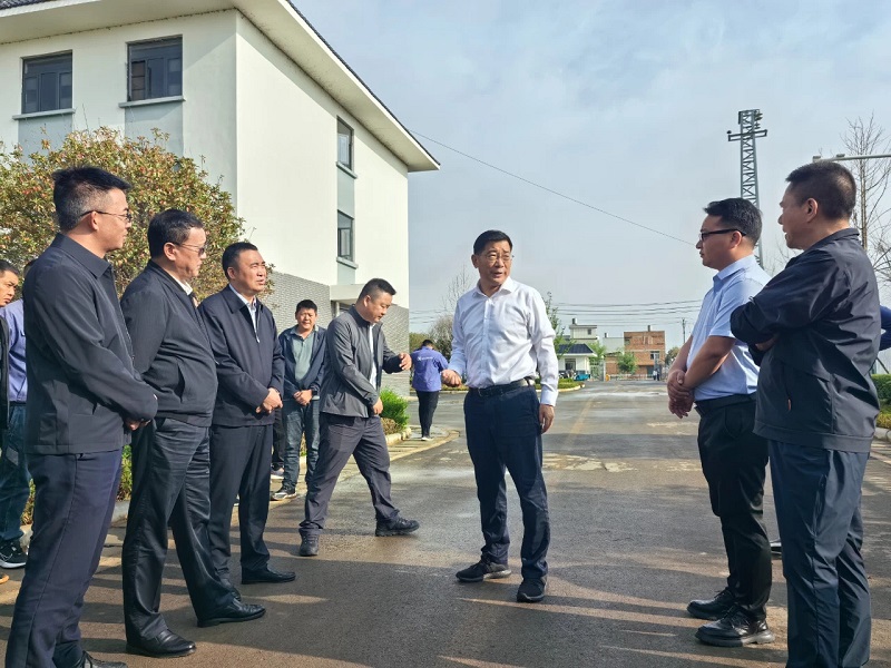 昭通市委副書記、市長楊承新調(diào)研市第二污水處理廠擴建項目