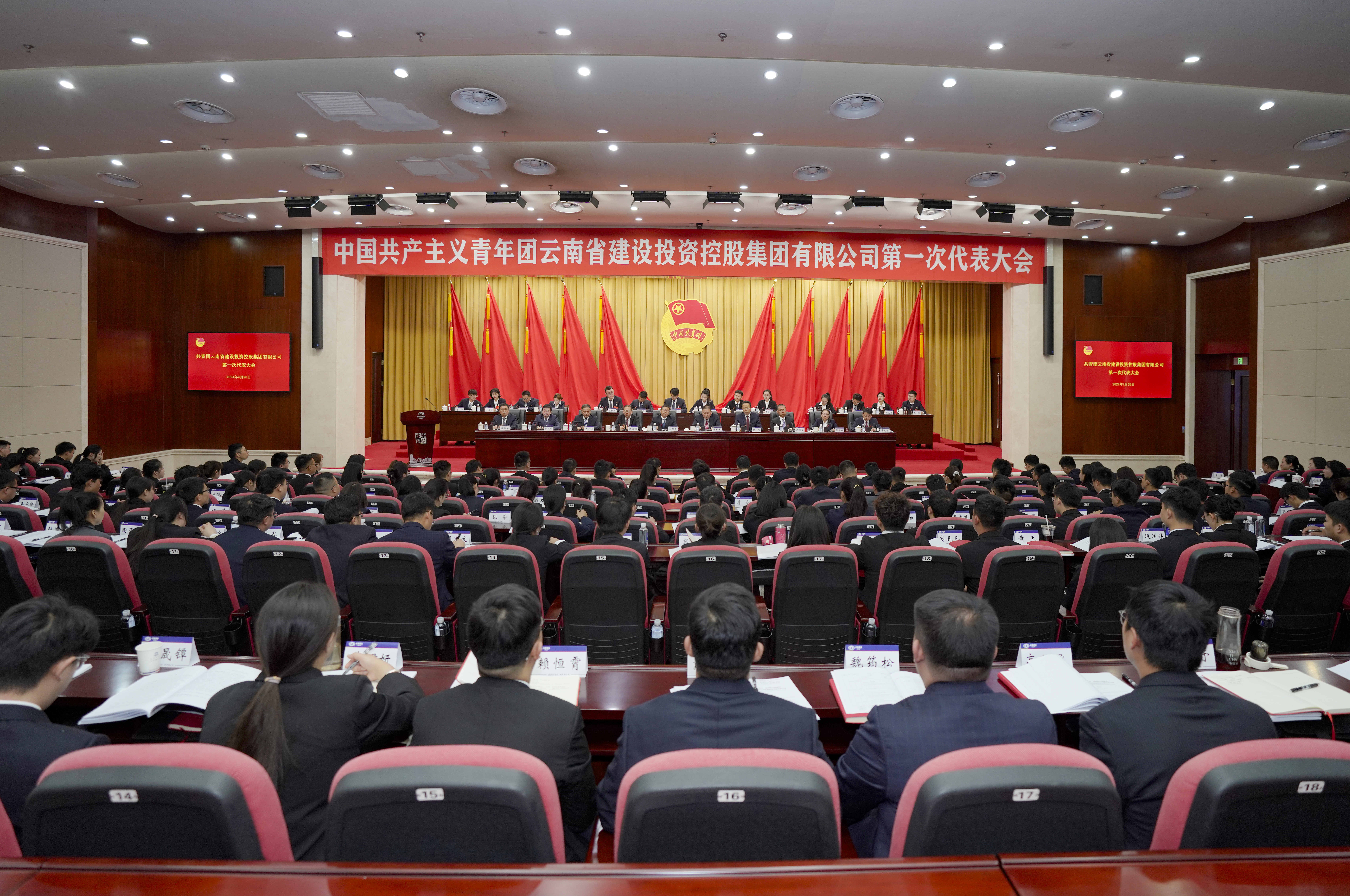 高舉旗幟跟黨走 挺膺擔當建新功 集團第一次團員代表大會圓滿召開