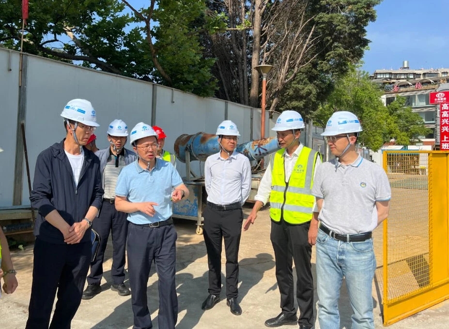 劉金榮調研昆明片區在建項目 看望慰問一線干部職工