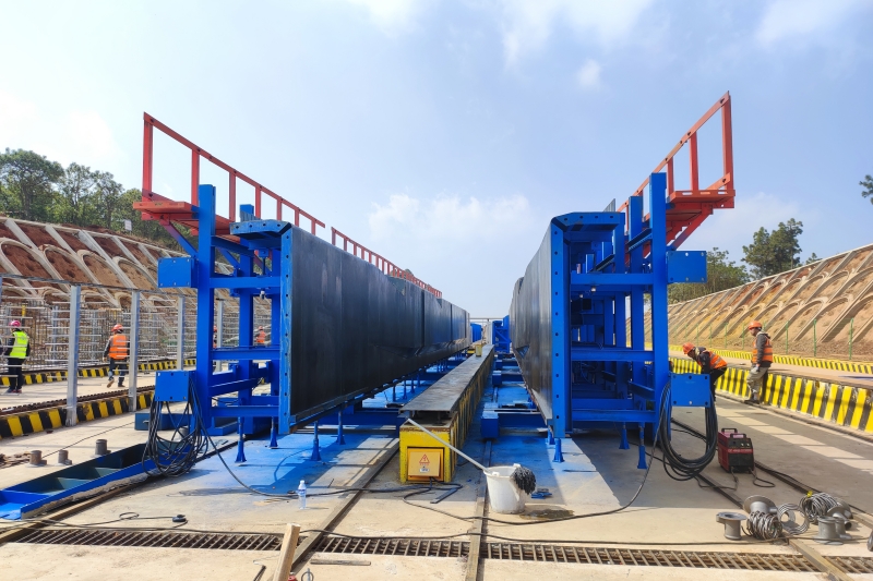 宣富高速預(yù)制T梁生產(chǎn)突破千片大關(guān)