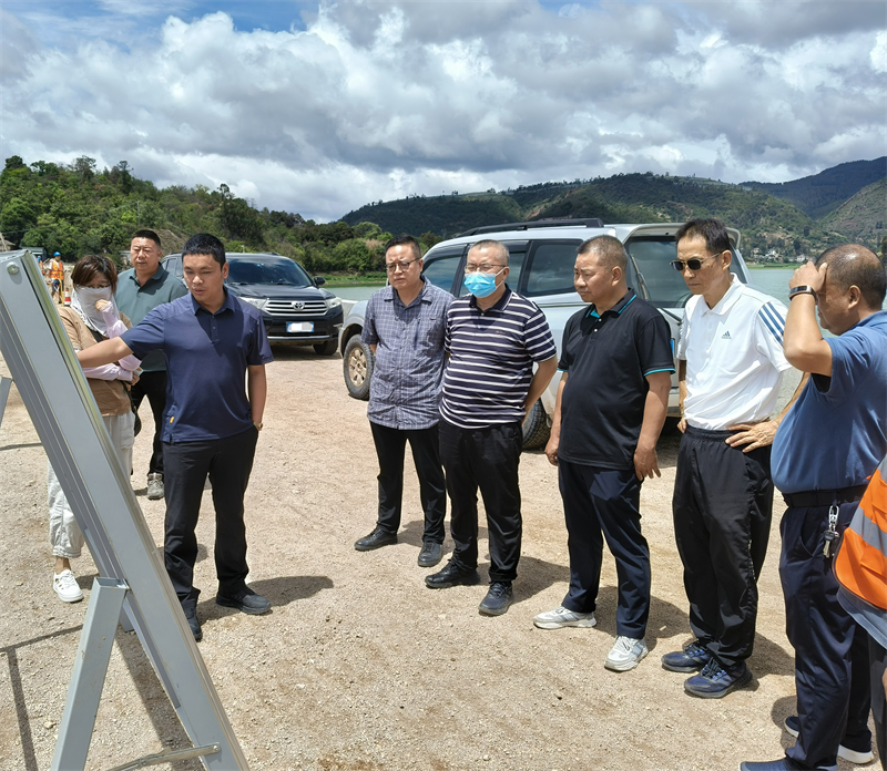 玉溪市人大常委會副主任孫金會調(diào)研茶爾山水庫除險加固工程
