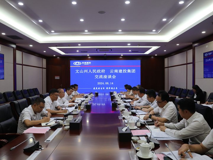 集團與文山州政府交流座談