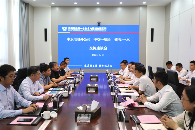 集團與中水電對外公司交流座談