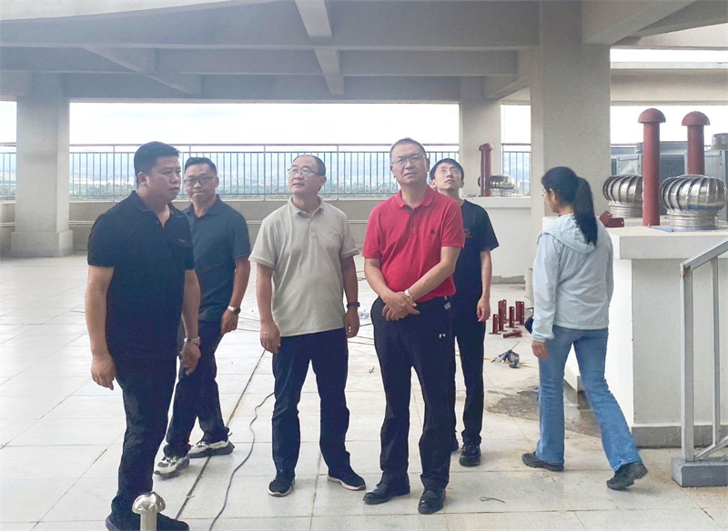 楊國文調研總承包公司創優項目