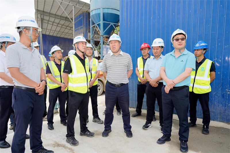 陳祖軍調研那興高速時強調：科學組織 優質高效 堅決確保如期通車