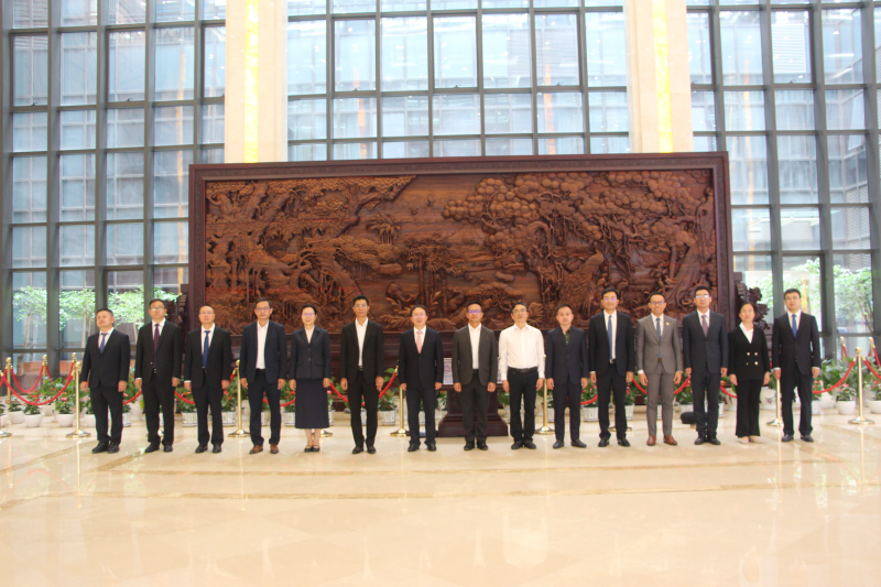 老撾公共工程與運輸部副部長利塔·卡提亞到訪集團