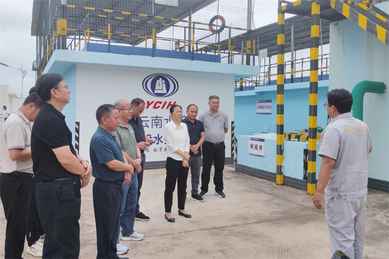 玉溪市政協副主席、黨組副書記楊麗萍調研玉溪城鄉供水兩個“三年行動”項目