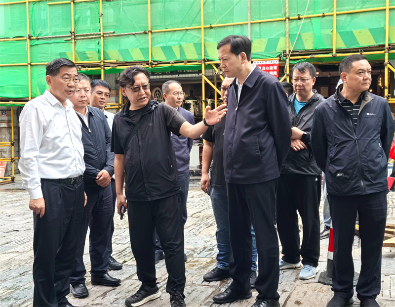 昭通市委副書記、市長楊承新調(diào)研古城片區(qū)城市更新項目