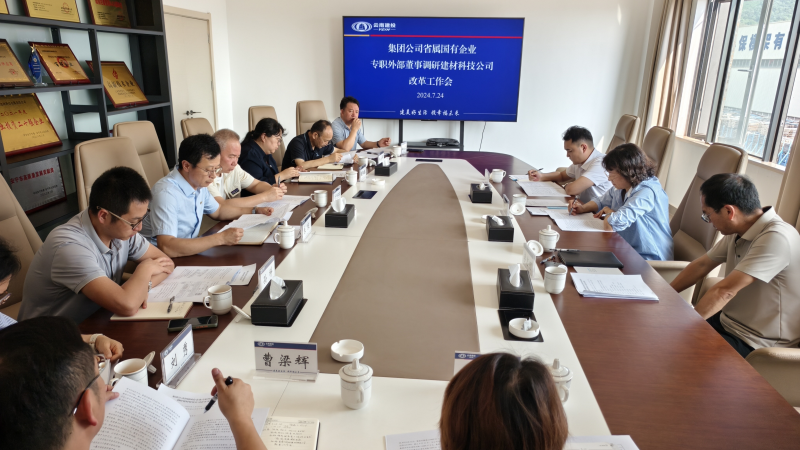 集團專職外部董事調研建材科技公司