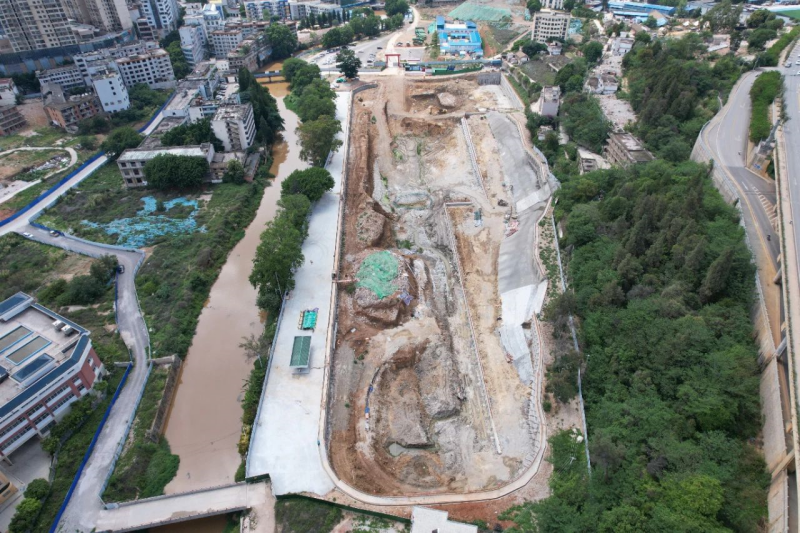 文山州委書記陳明調研文山市第一污水處理廠項目