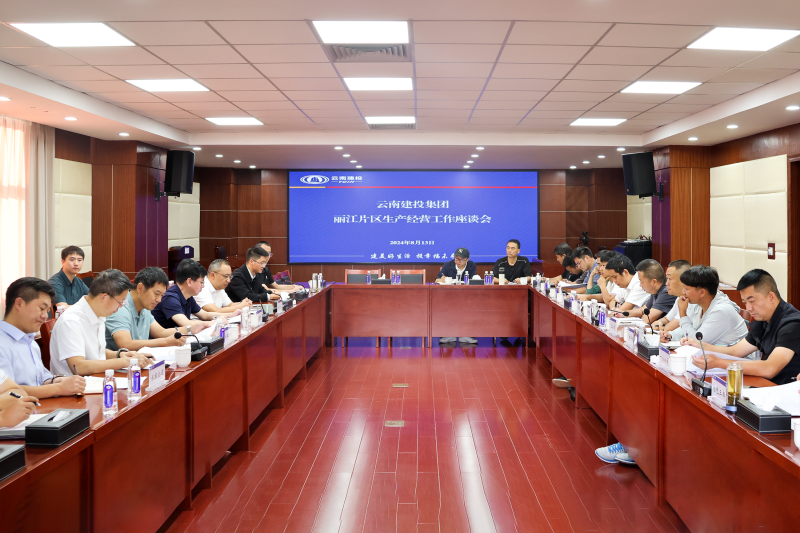 集團召開麗江片區(qū)生產經營工作座談會