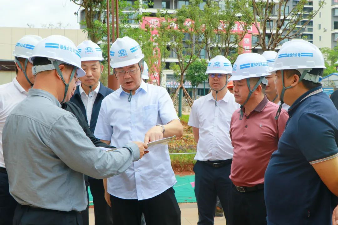 省住建廳黨組成員、副廳長蔡葵調研撫仙湖環湖棚改暨生態移民項目