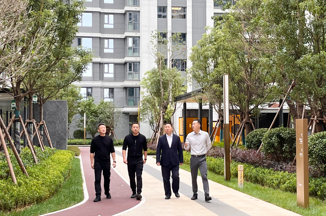 陳祖軍調研建投·云領華府項目