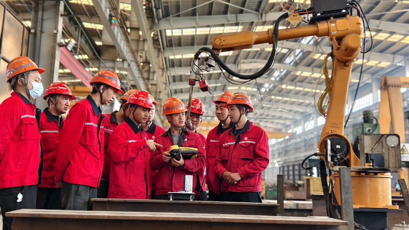 鋼構(gòu)公司楊林總廠獲省級(jí)企業(yè)型勞務(wù)品牌認(rèn)定