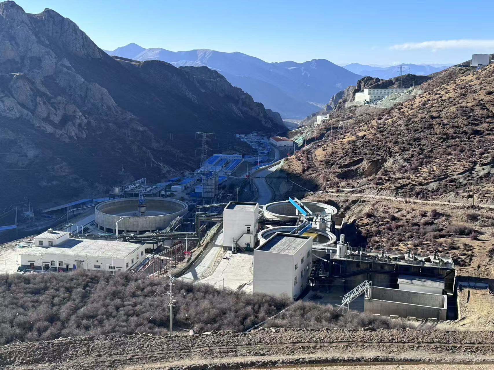 西藏牛馬塘項目4508區域順利試運行