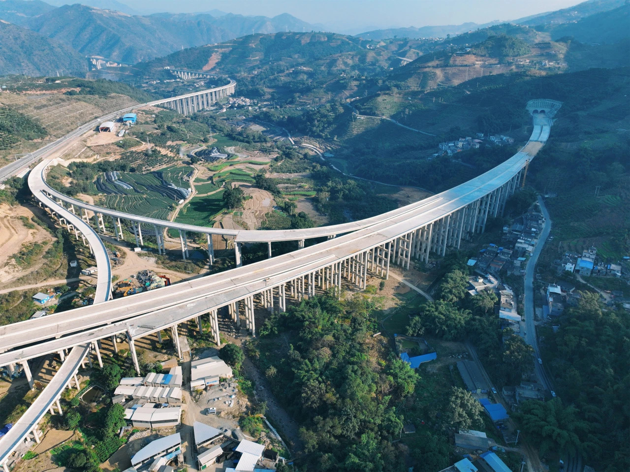 永金高速公路項目土建一分部主體工程全面完工