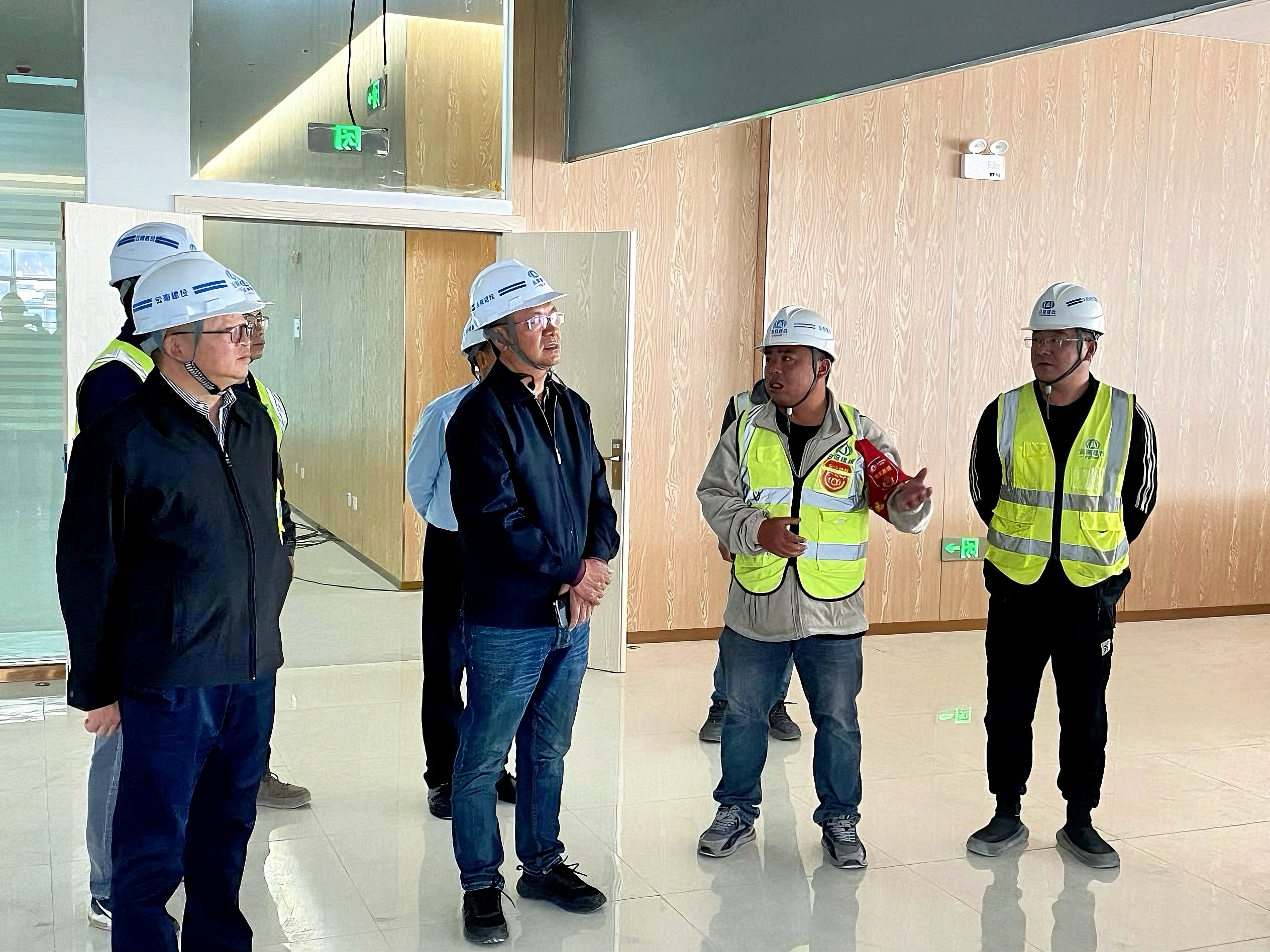 楊國文調研集團重點項目