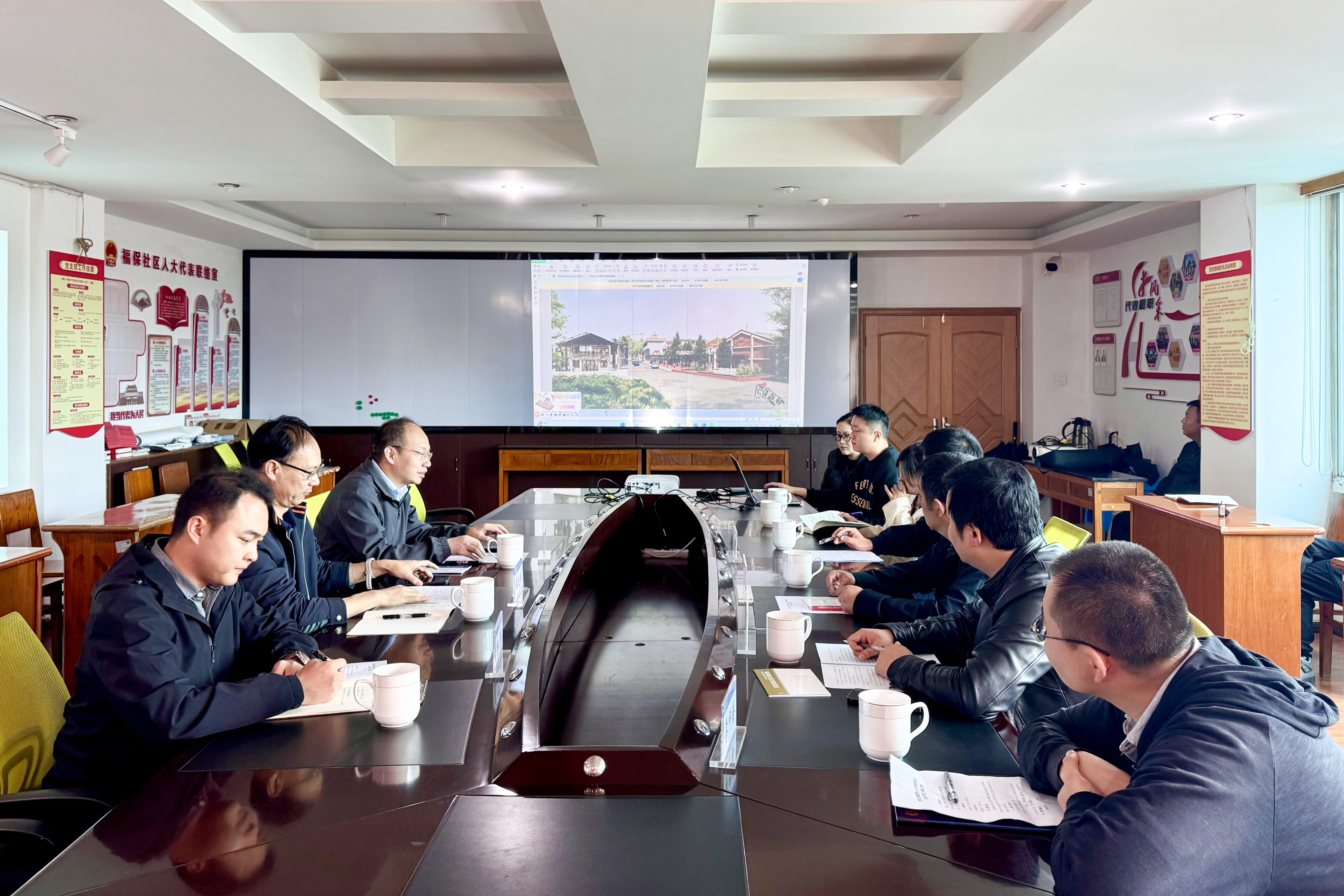 集團外部董事調研昆明福保半島項目