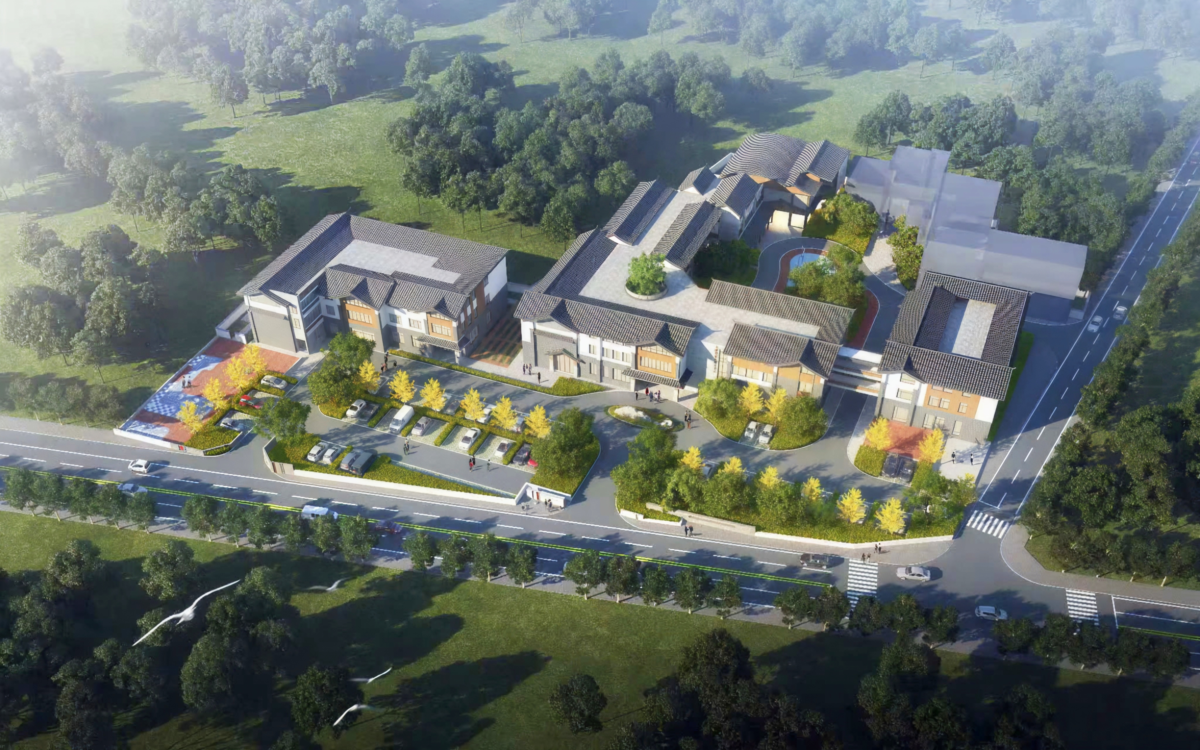 大理州養老服務中心建設項目開工